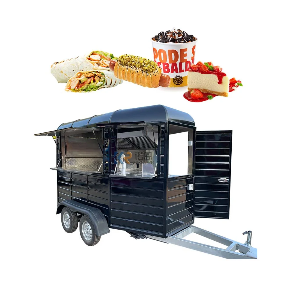 Concession Food Trailer Hotsale Food Truck With Kitchen High Quality Coffee Fast Food Truck Mobile Ice Cream Kiosk