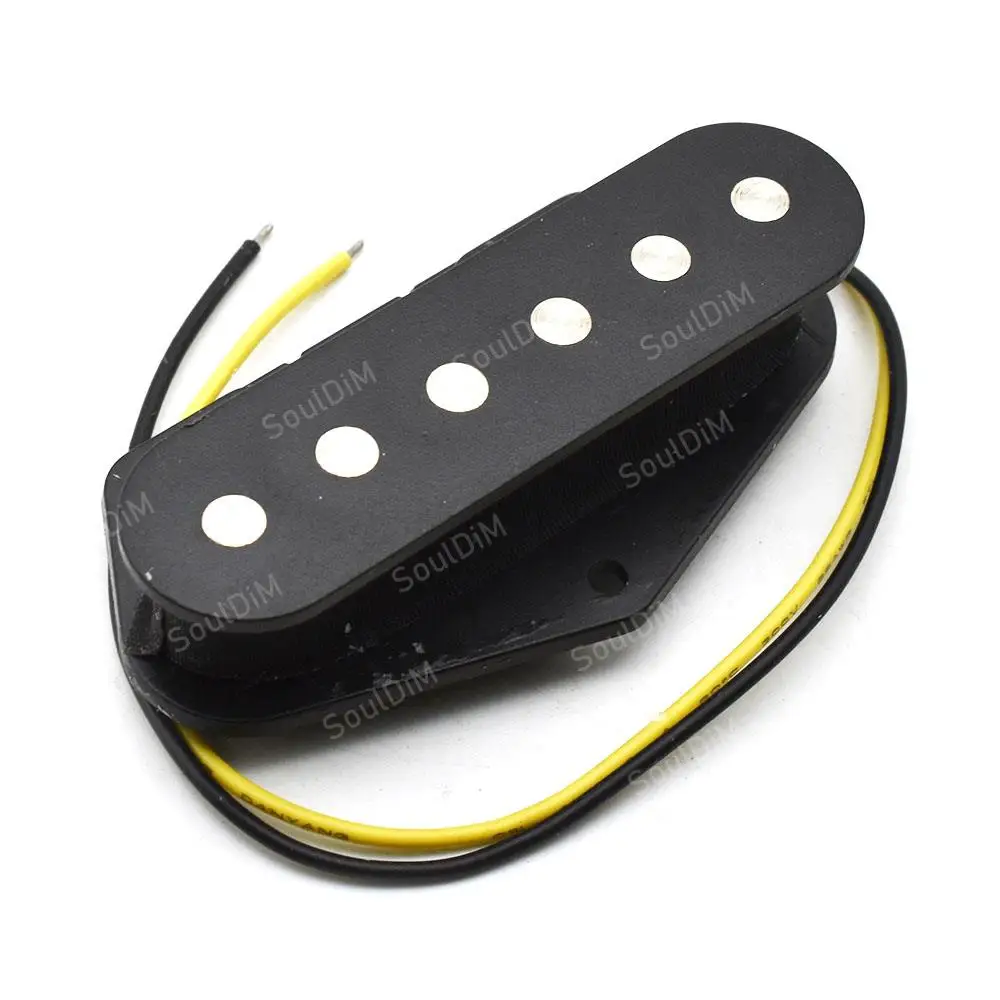 TL Electric Guitar Pickup Ceramics Magnet TL Electrif Guitar Neck Bridge Pickup Black