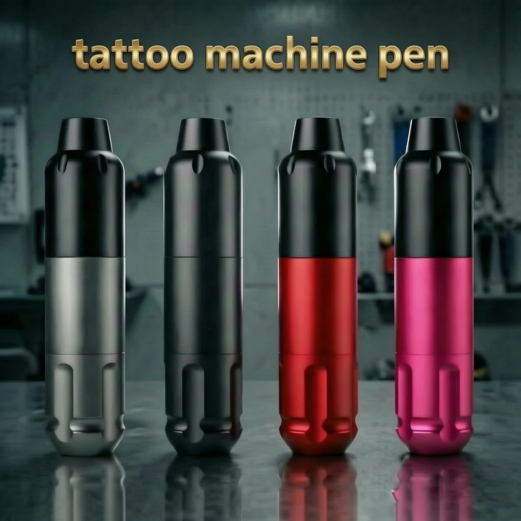 Professional Rotary Tattoo Machine Pen Use Cartridges Needles Permanent Makeup Tattoo Machine Pen