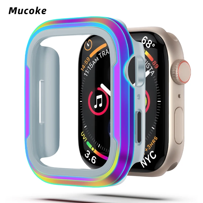 

for apple watch case apple iwatch7 protective case metal anti-drop protective case 4567 generation watch case