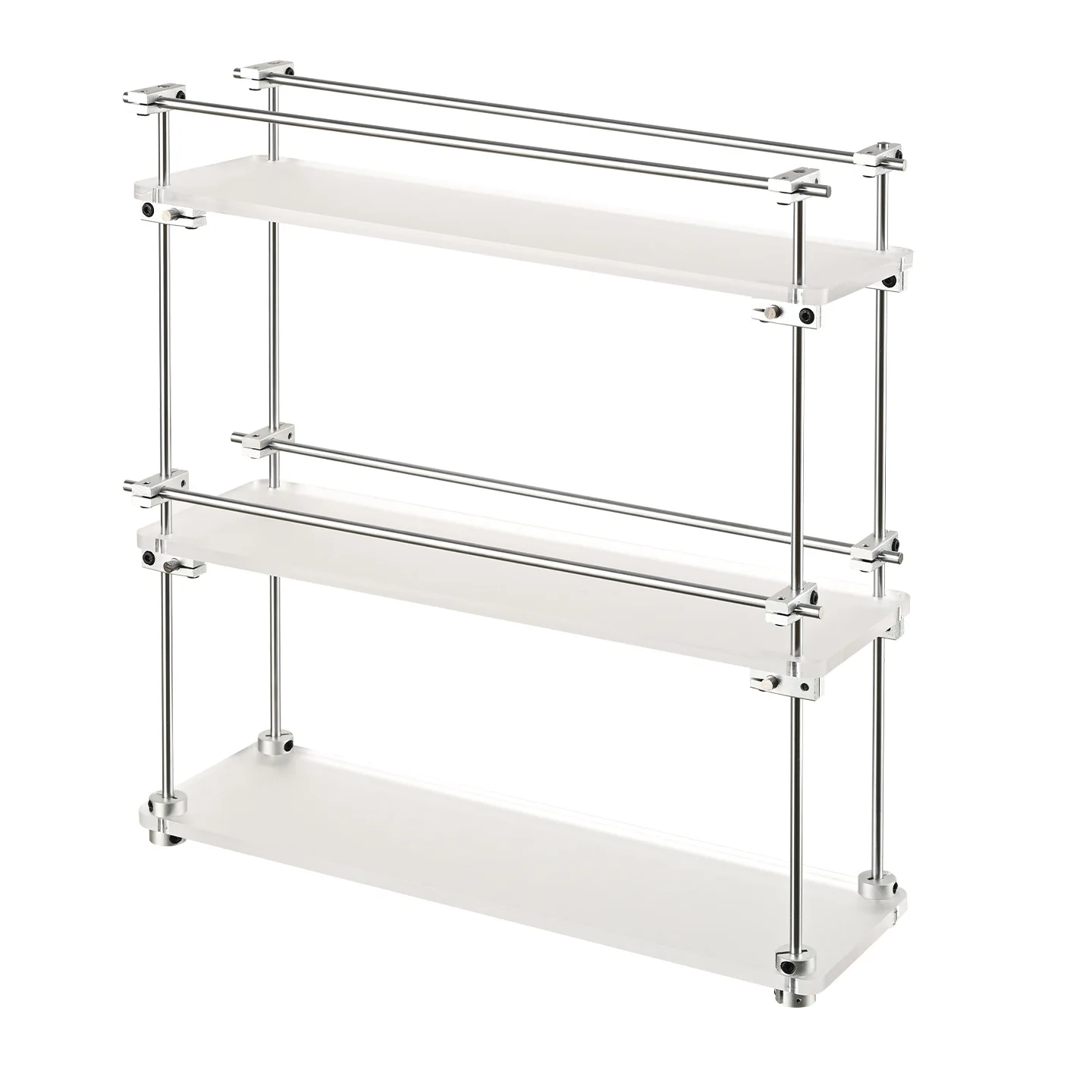 

Optical axis matte acrylic three-layer shelf, desktop study, kitchen height increase DIY adjustable storage cup shelf