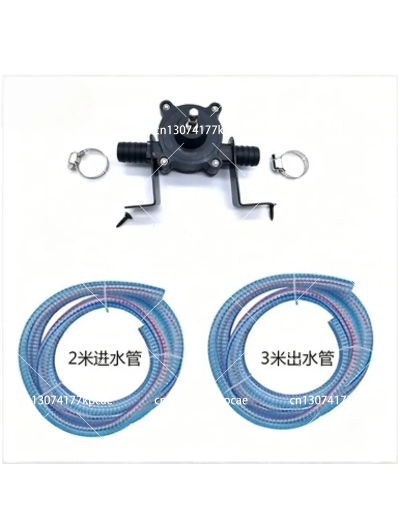 Hand Drill Pump Self-Priming Centrifugal Water Suction Pump for Oil Diesel Household Use