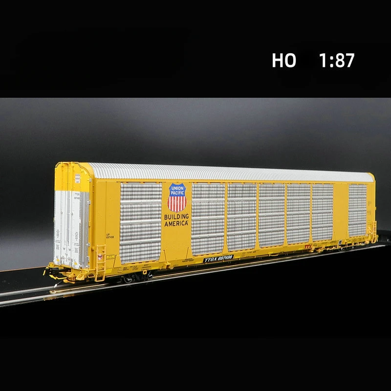 1：87 Model Train American SCALETRAINS HO Type Car Transport Carriage UP Various Options Available Train Toys