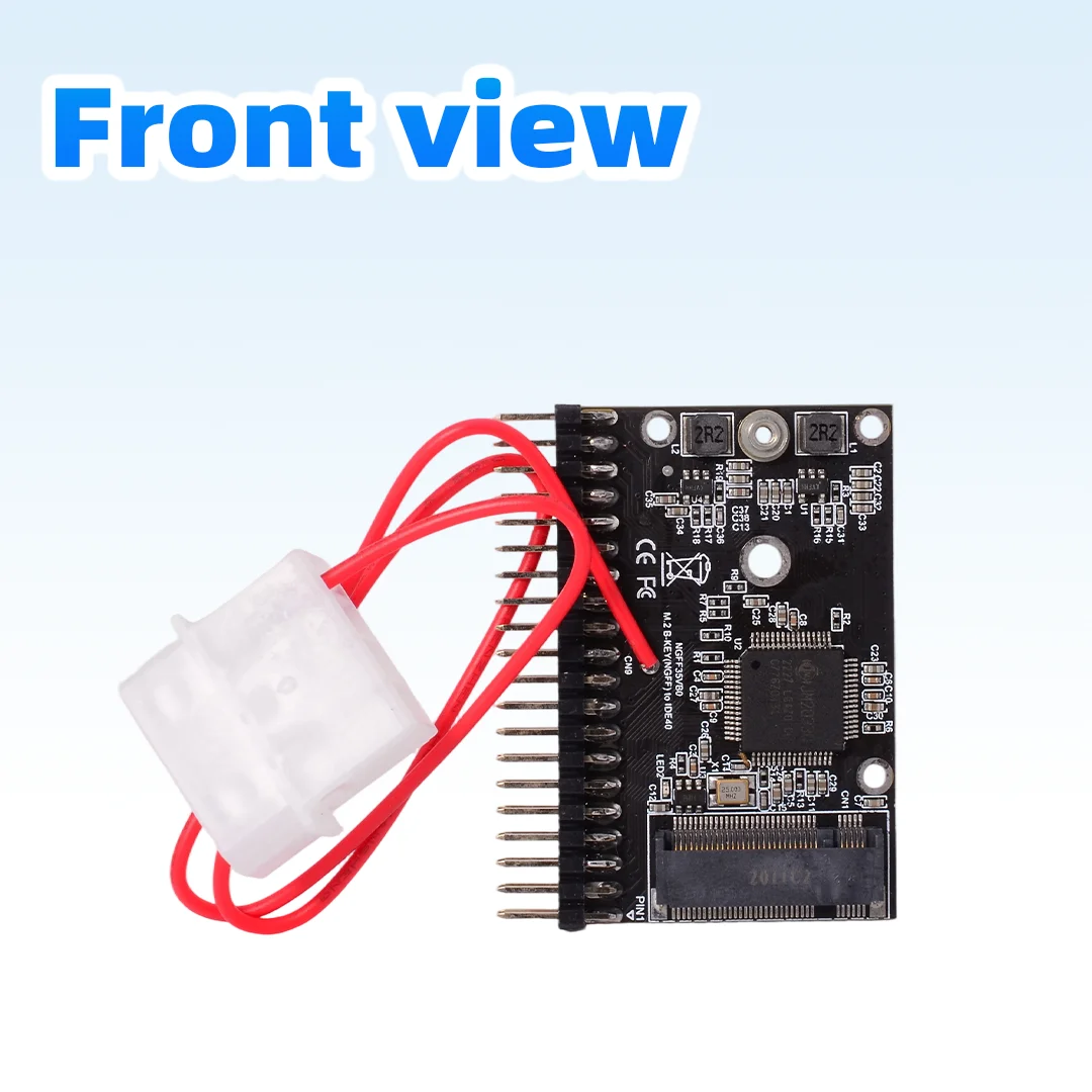 3.5-inch NGFF SSD To IDE Adapter Card with Clamp Header for Desktop HDD Enclosure 3.5