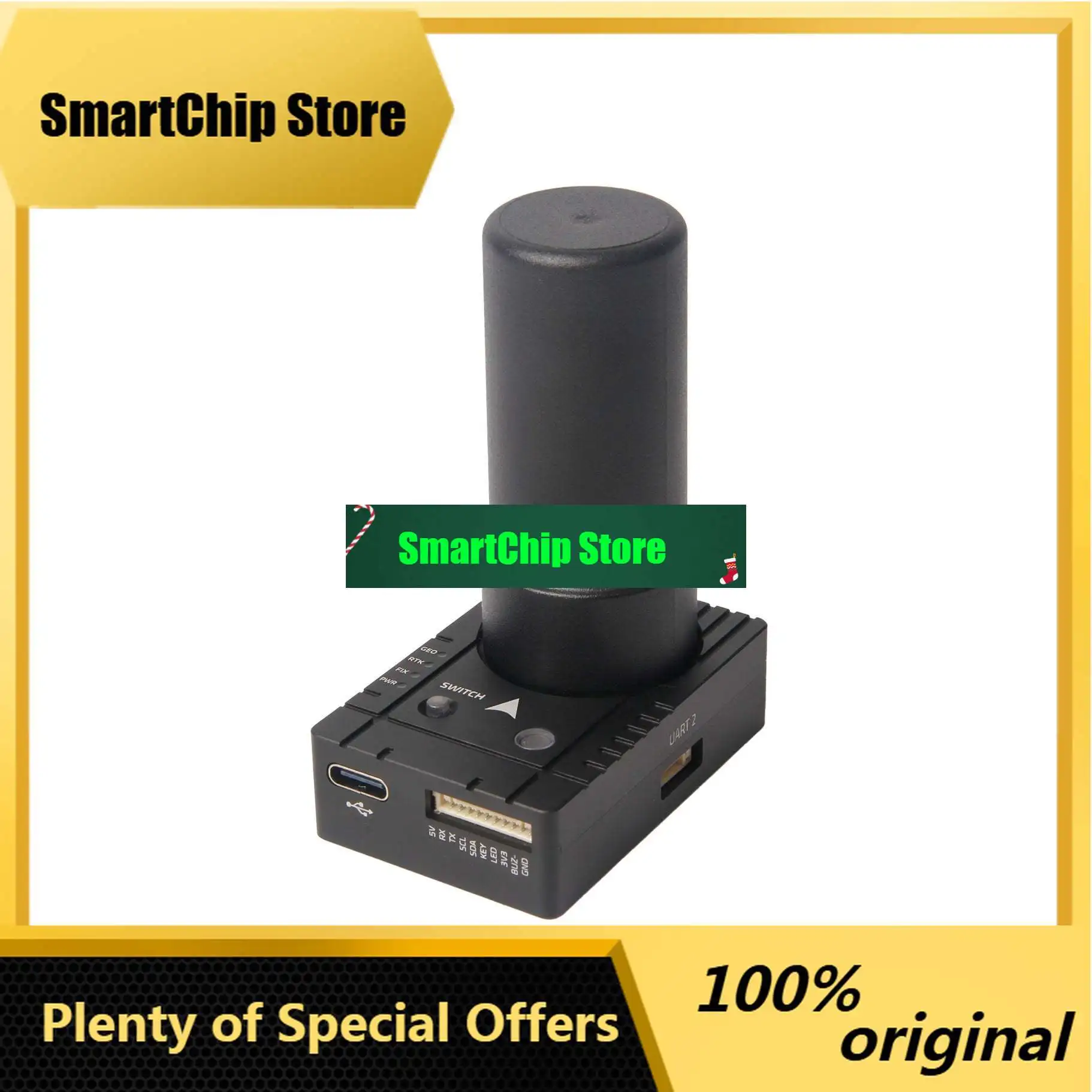 SmCpHolyBro H-RTK F9P Helical GPS Module - F9P High Precision RTK GNSS For FPV Drones
