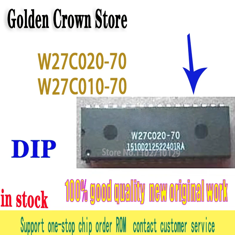 W27C010-70 W27C010 DIP-32 W27C020-70 W27C020 DIP32 new original In Stock 10PCS/LOT