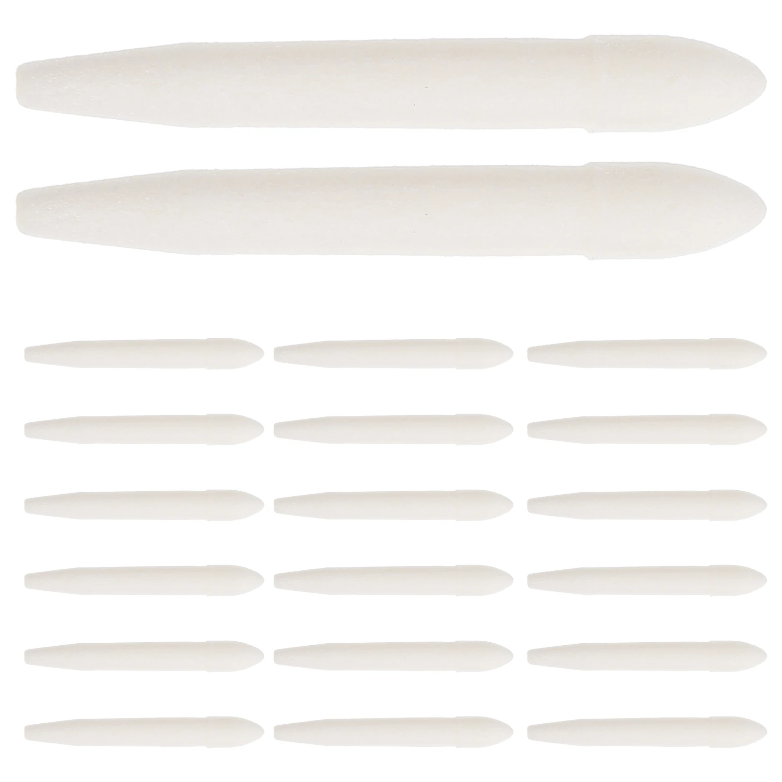 

20 Pcs Multifunctional Paint Pen Nibs Replacement White Chalk Soft Points for Pens Acrylic Dip