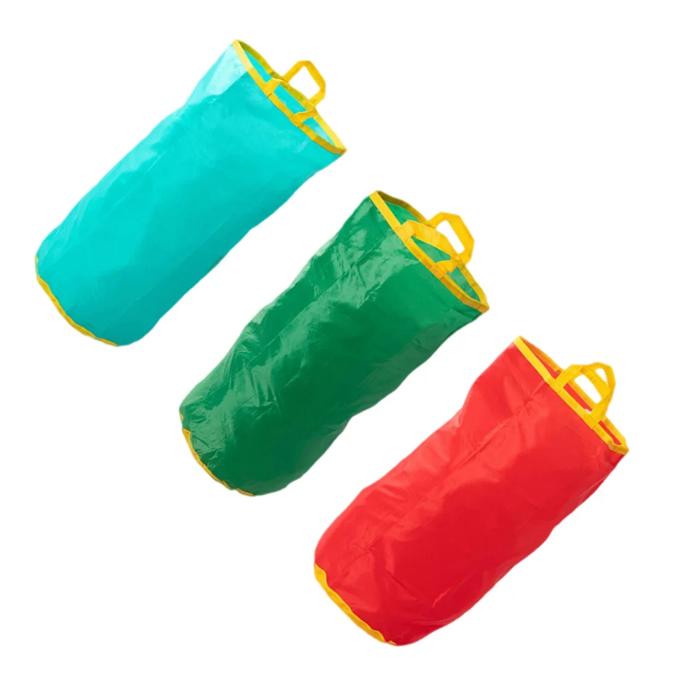 1 Packung 4 Stück Rennsack Heavy Duty Sack Partyzubehör Outdoor-Spiel für Kinder Outdoor-Spiele (zufällige Farbe)