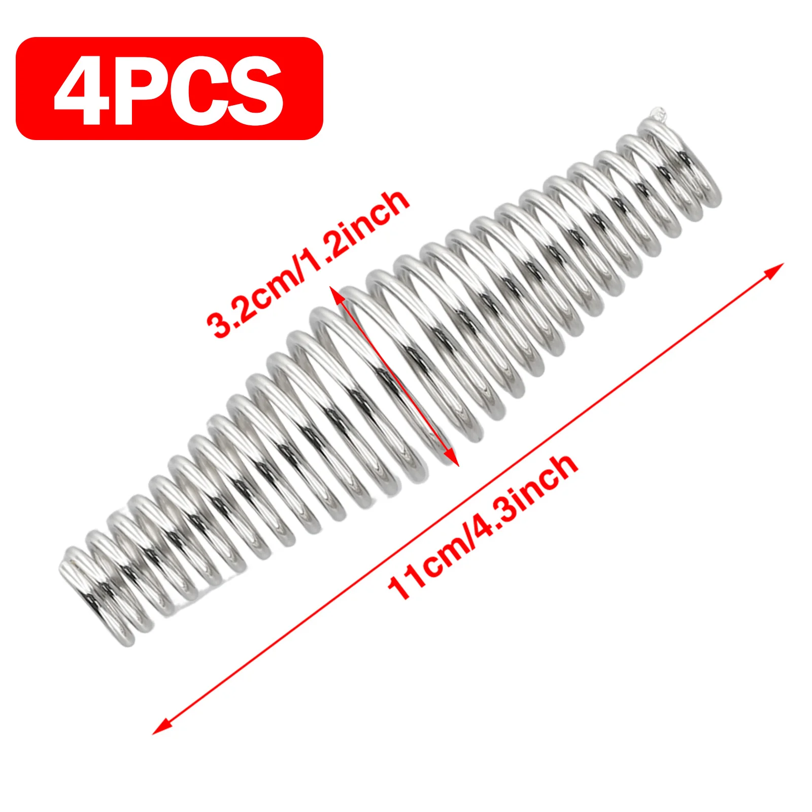 Stove Door Handles Spring Handle Furnace Grill Replacement Springs Wood Stove Chrome-plated Accessories Brand New