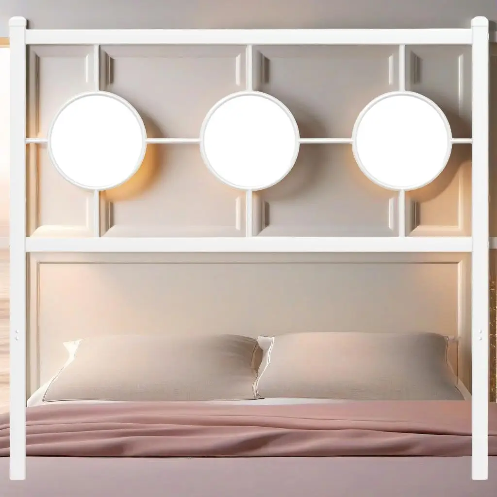 90 cm  Metal Headboard - Stylish Bed Frame Accent for Modern Bedrooms