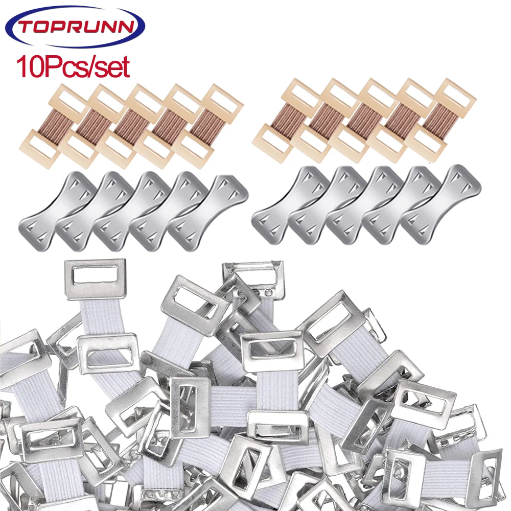 10Pcs/Set Bandage Wrap Clips Aluminum Bandage Clips Bandage Pins Bandage Metal Clips Replaceable Wrap Fastener Clips