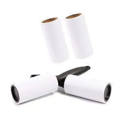 Lint Roller Refills for Pet Hair, Extra Sticky Lint Roller, Remover for Couch Clothes, 240 Sheets with 2 Handle, 4 Pack