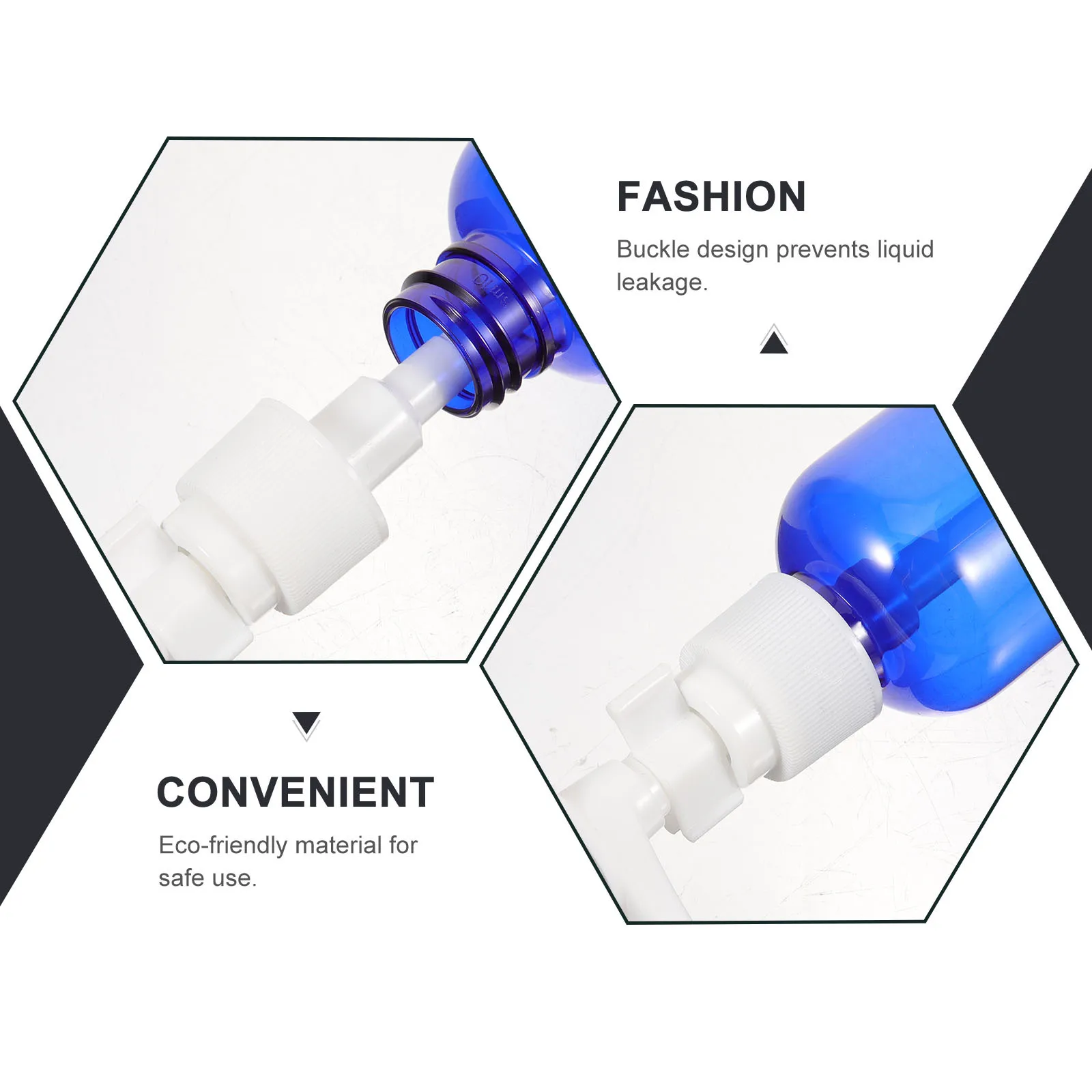 

10Pcs 100Ml Pump Dispenser Bottle for Liquid Emulsion Shampoo Lotion Cream Body Wash Hand Soap Travel Container Small