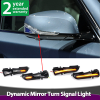 2pcs Flowing Mirror Dynamic LED Turn Signal Light Car Styling For Infiniti Q30 Q50 Q60 Q70 QX30 QX50 QX60 QX70 Skyline