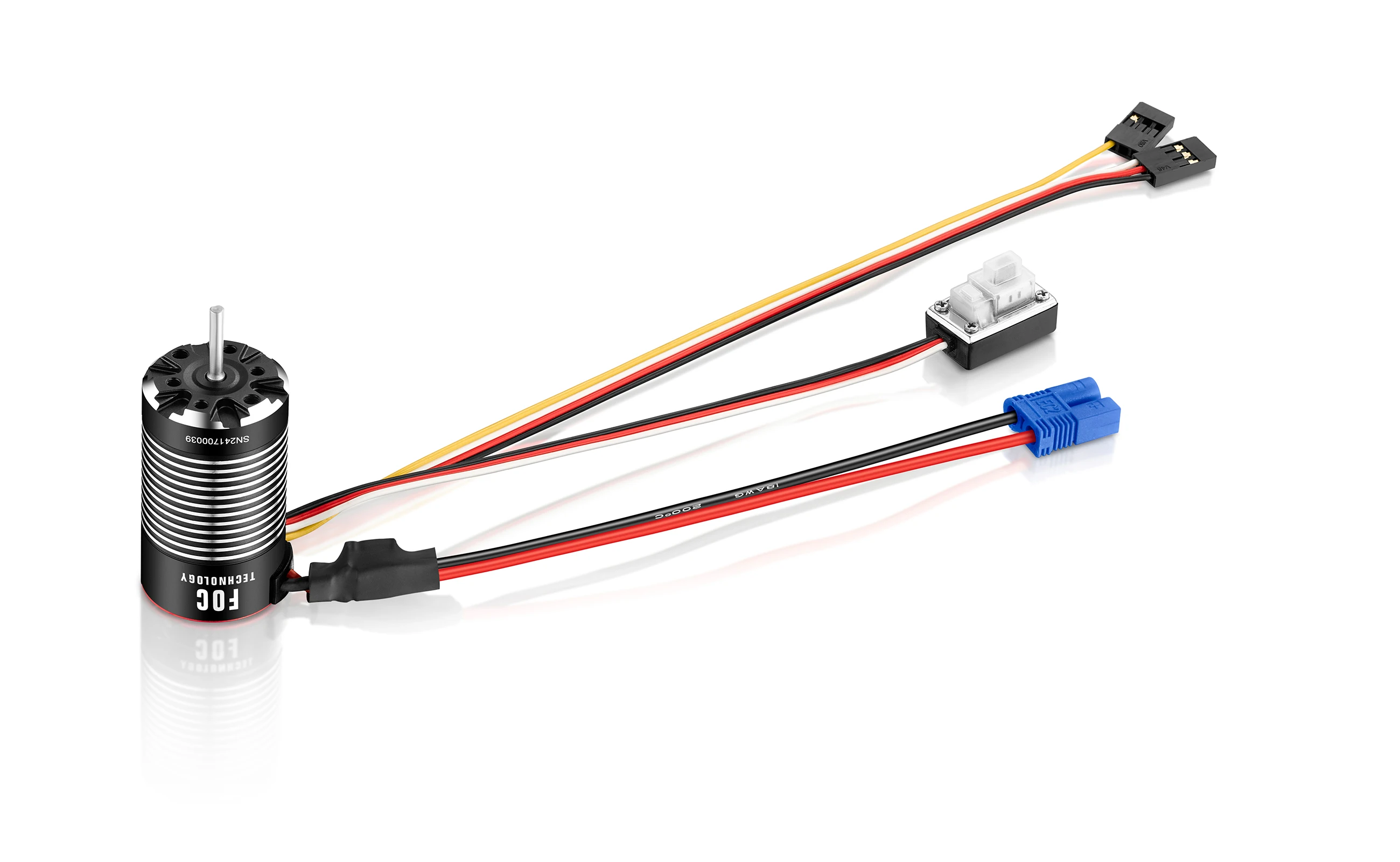 Hobbywing QuicRun Fusion Mini16 3000KV Motor 30A ESC 2in1 2-3S suitable for 1/18th and 1/16th scale models