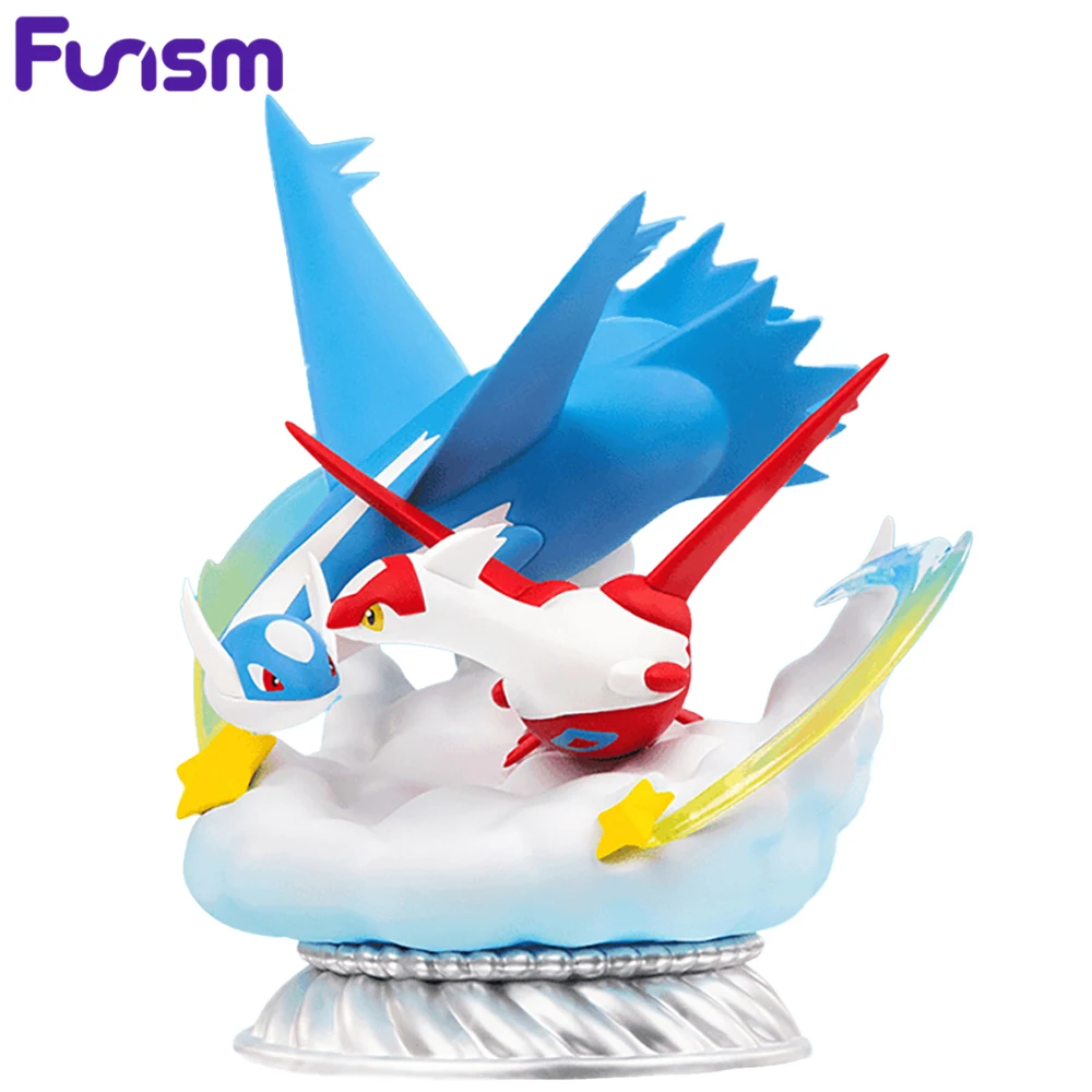 New Original Funism Pokemon Latias and Latios 18Cm Anime Figures Home Table Collectible Model Toys Gifts for Fans Kids