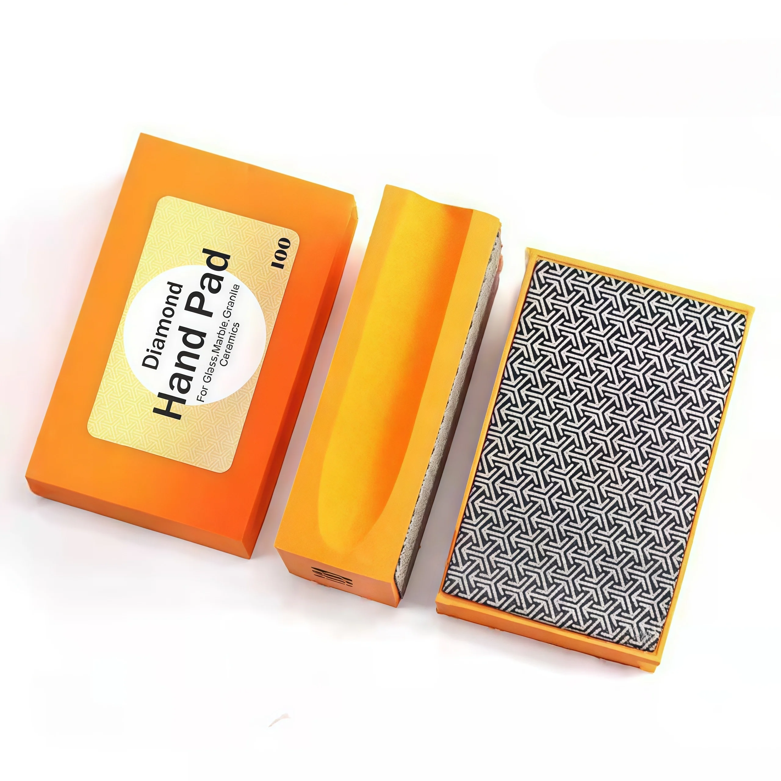 Professinal Diamond Hand Polishing Pad Stone Marble Ceramic Abrasive Sanding Disc Tile Glass Abrasive Grind Block Polisher Tools