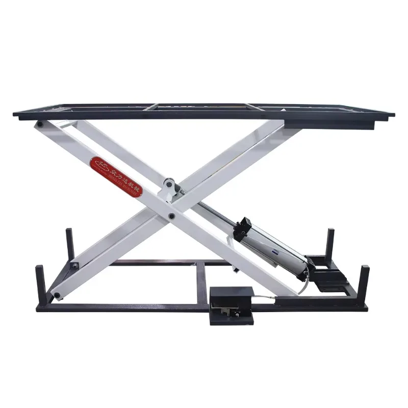 

Good Quality Pneumatic Lifting Worktable Assembly Scissor Lift Platform Safety Worktable