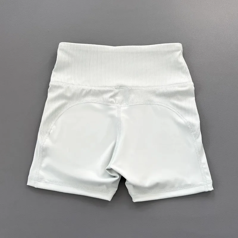 Pantaloni sportivi a tre quarti nudi da donna estivi da corsa all'aperto pantaloncini fitness ad asciugatura rapida pantaloni da yoga a vita alta