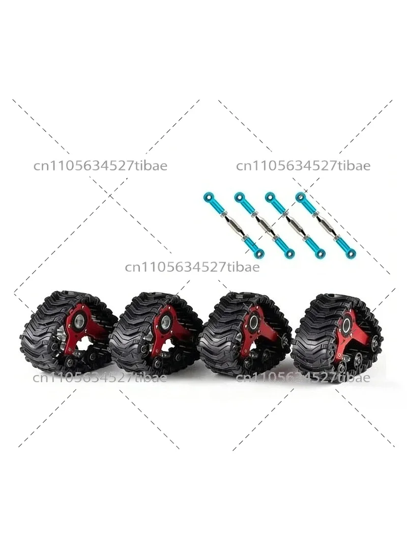 4Pcs Metal Track Wheel Set for RC Crawler Car Upgrade Replacement DIY Parts