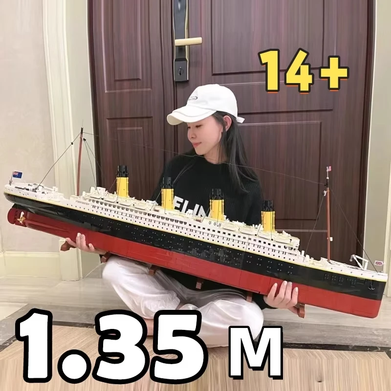 Серия-10294-новый-корабль-Титана-собранные-строительные-блоки-игрушечная-модель-головоломка-собранные-своими-руками-строительные-блоки-подходящие-для-дисплея