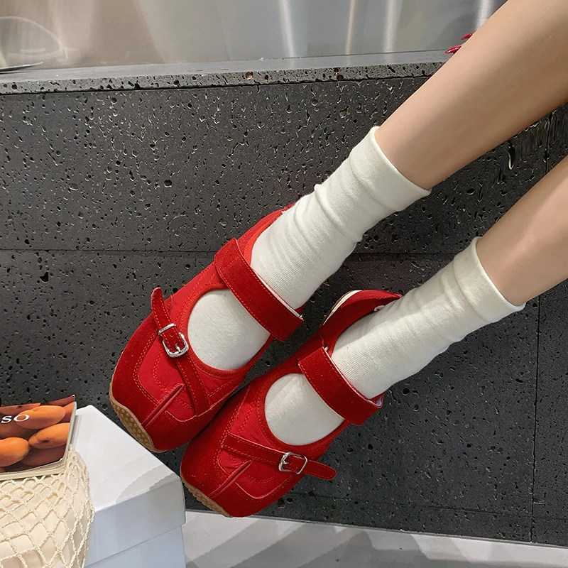retro-sport-ballet-mary-jane-single-shoes-women's-new-2026-summer-super-popular-magic-tape-casual-versatile-agan-shoes