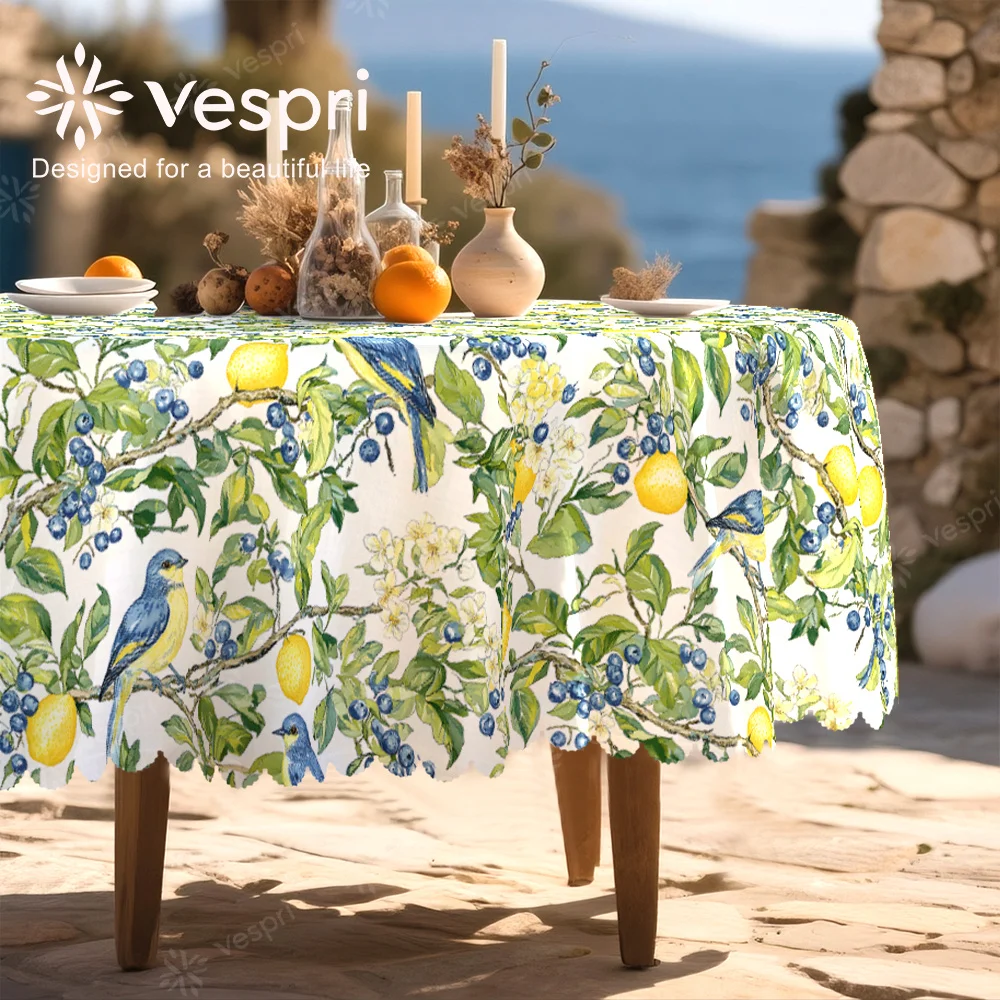 Vespri Fruit Tablecloth, Wedding Decoration, Summer Decoration