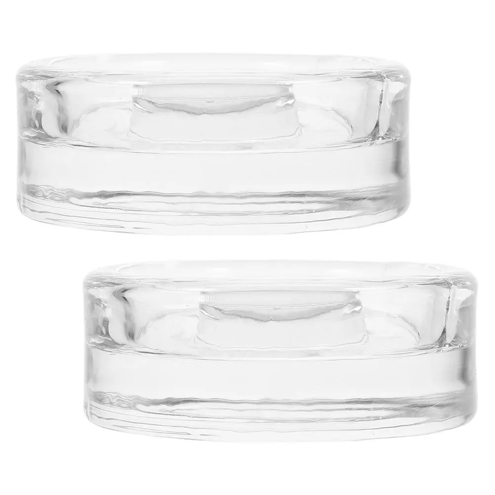 

2Pcs Wide Mouth Jar Fermentation Weights Glass Dishwasher Safe Fermenting Supplies Canning Weights