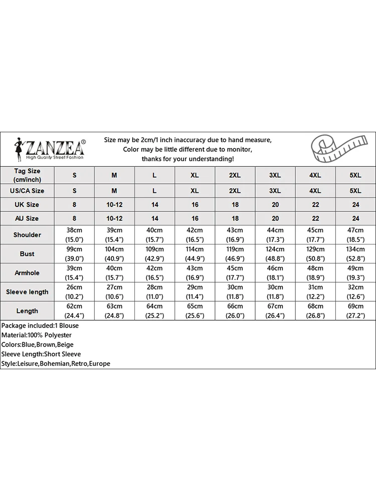 ZANZEA 여성용 캐주얼 라펠 넥 셔츠, 단색 버튼 OL 워크 체미즈, 휴일 레저 플레인 미니멀리스트 블라우스, 2024 여름