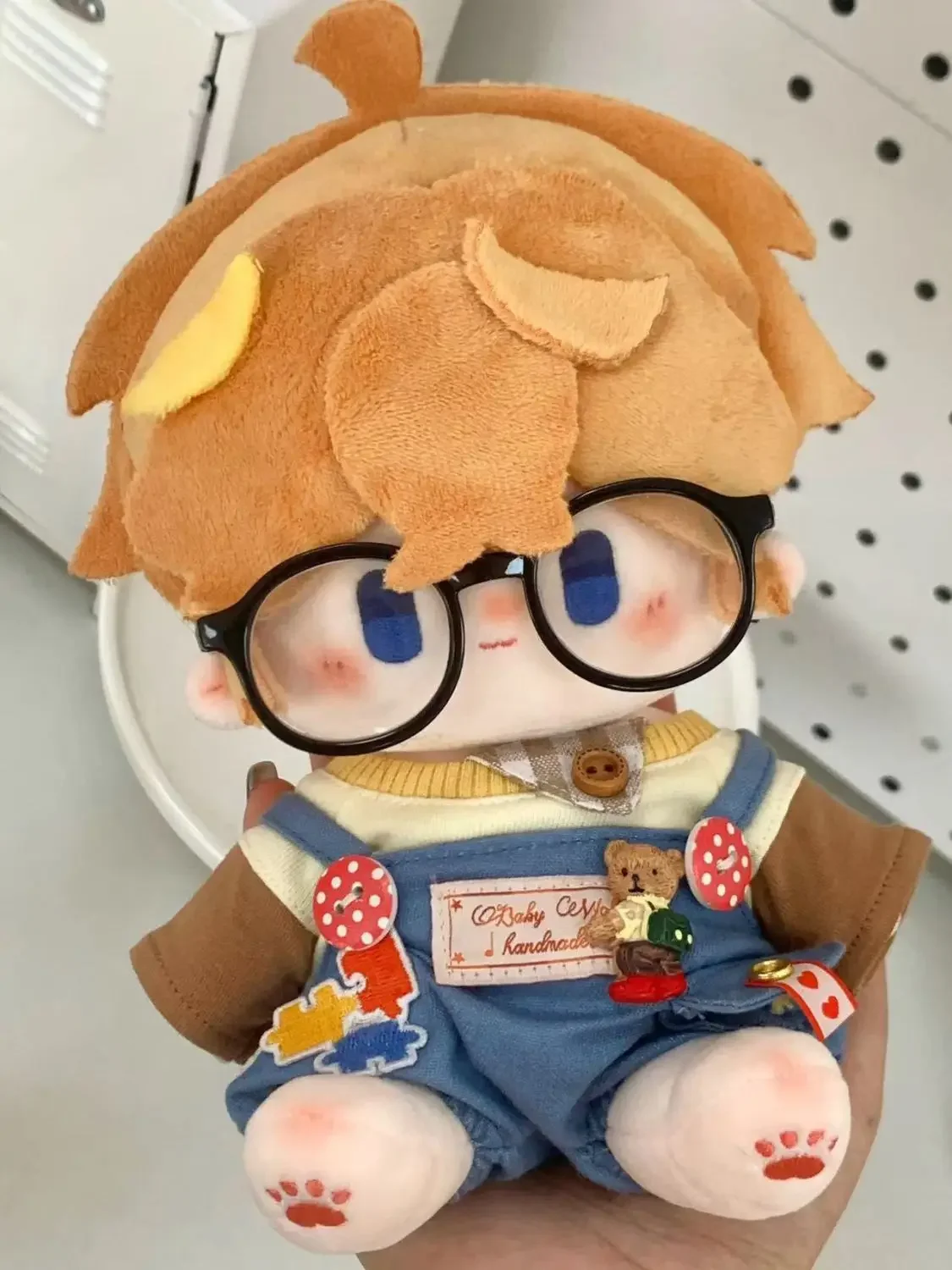 20cm Original Anime Genshin Impact Tartaglia Plush Doll Body Plushie Lovely Dress Up Cotton Toys Cosplay Birthday Gift