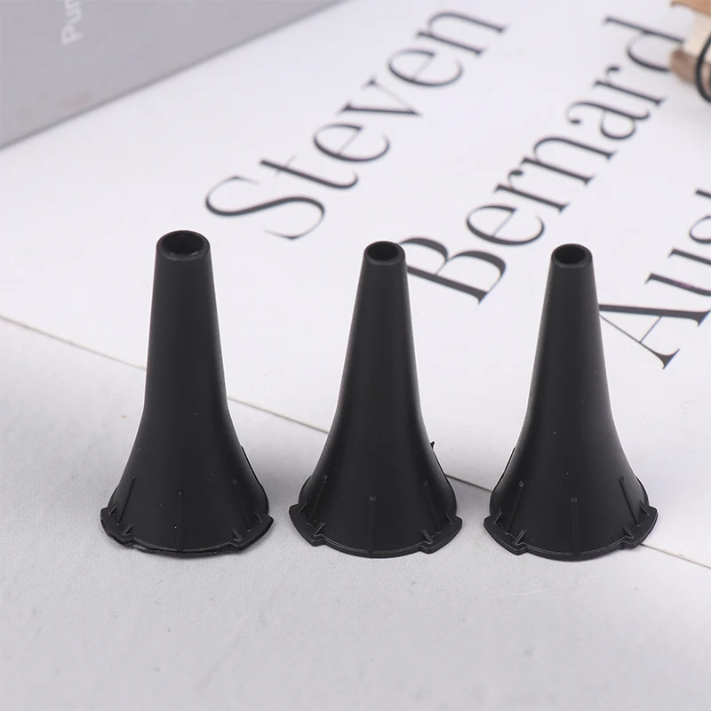 5PCS Medical Reusable Otoscopio Non Disposabe Speculum Otoscope Tip Accessory Parts Ear Nozzle Specula Cone For Otoscope