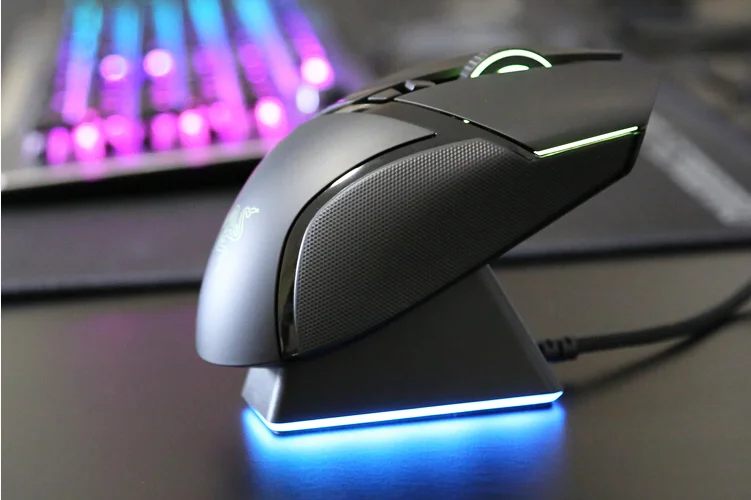 Imagem -04 - Razer Basilisk Ultimate Hypervelocidade Mouse para Jogos sem Fio com Doca de Carregamento Interruptor de Mouse para Jogos Mais Rápido Sensor Óptico de 20k Dpi