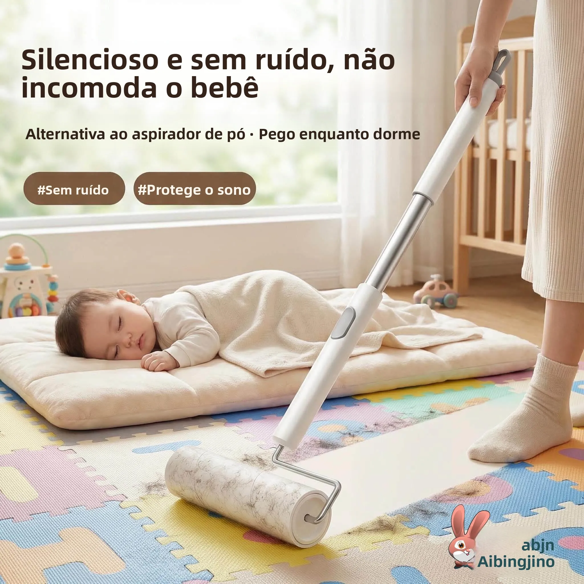 stainless-steel-cleaning-tool-long-rod-roller-hair-remover-hair-and-dust-absorber-floor-sweeping-tearable-paper-pad