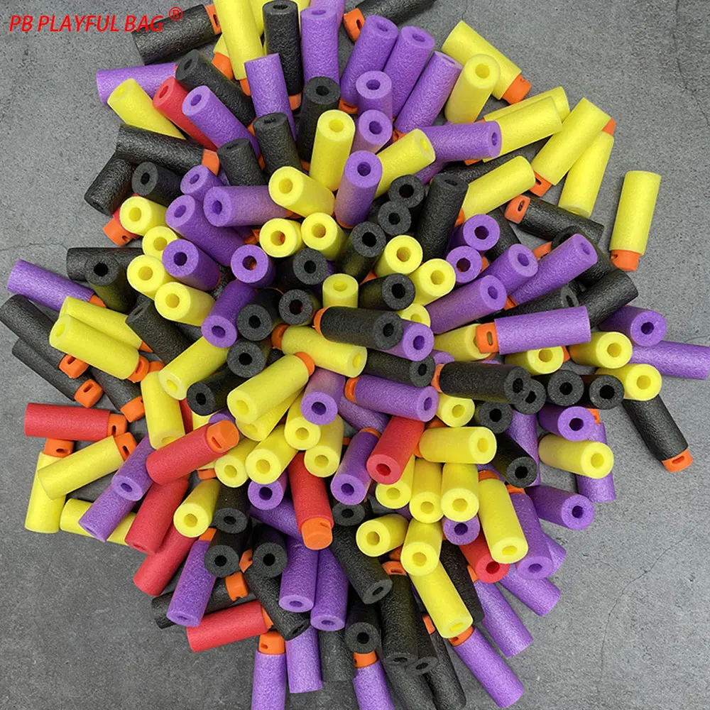 3.7cm mk curto macio bala eva brinquedo arma munição espuma de segurança esponja dura corpo balas acessório qj105