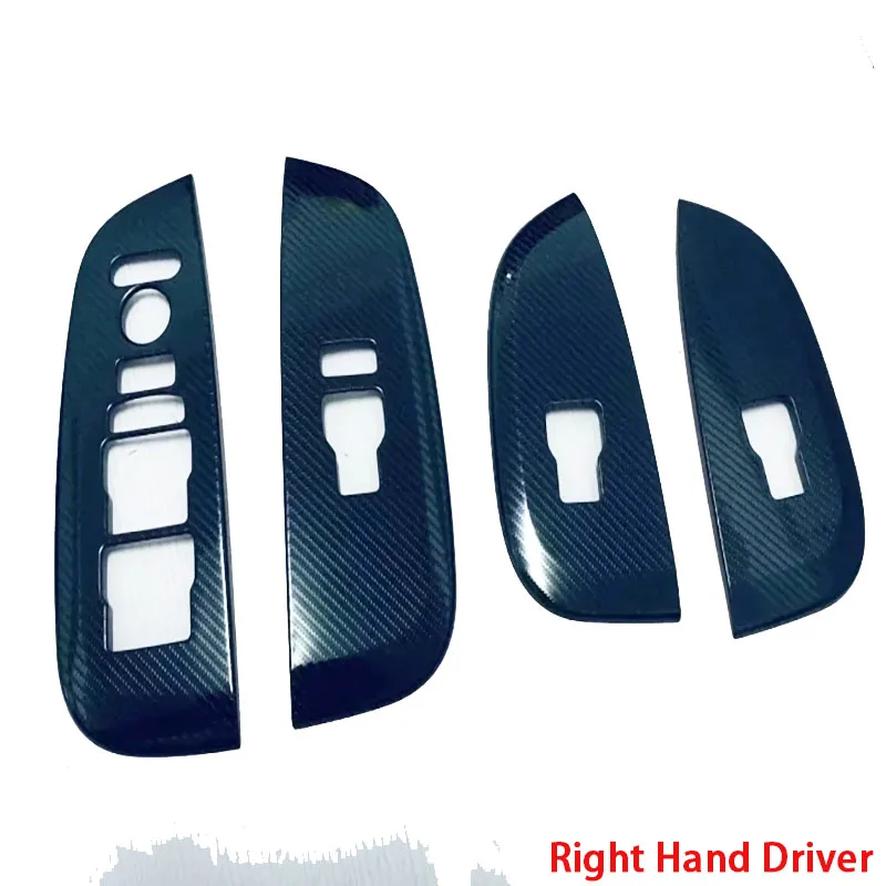 

Аксессуары для интерьера RHD для Honda ZR-V ZR V ZRV 2022-2023, панель переключателя двери автомобиля, подлокотника, отделки двери, рамки