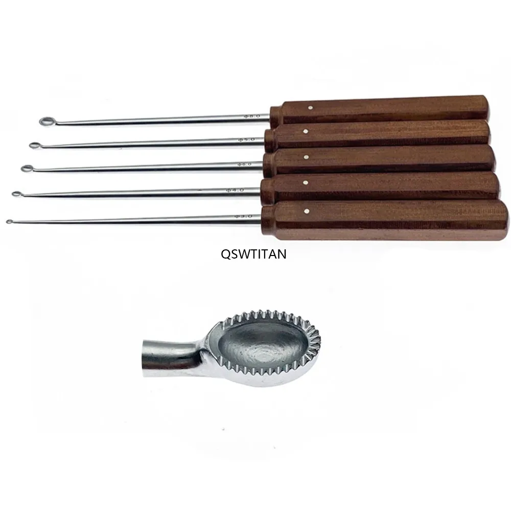 Orthopedics Bone Curette with teeth Stainless steel Bone Spoon Orthopedics surgical Instruments