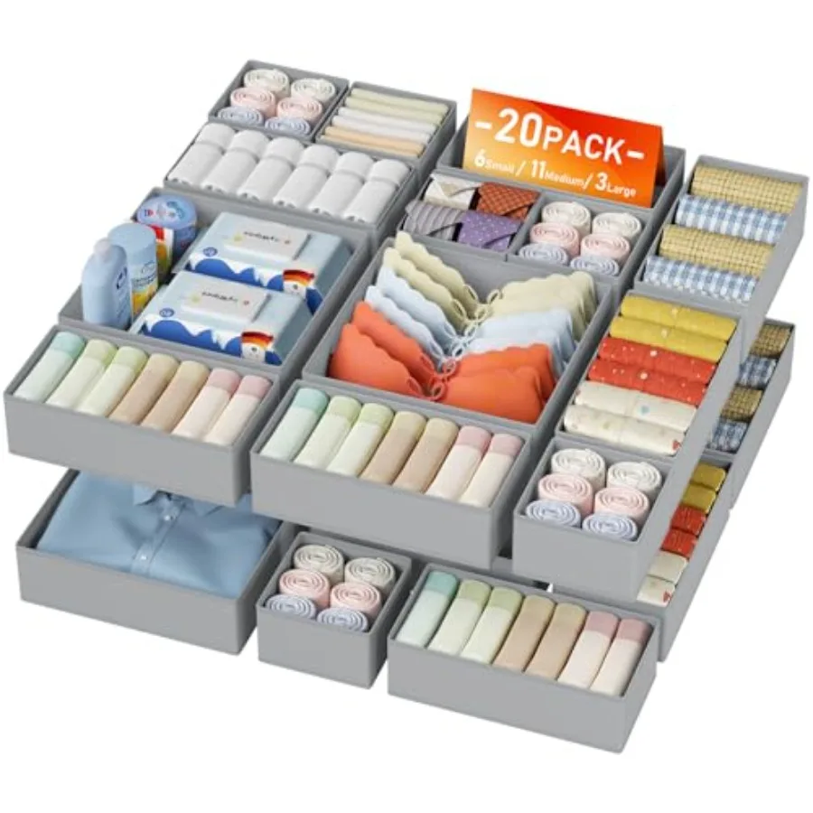 

Der Orgazer Clotes - 20 Pack Clot Der Orgazer ins for ay Clotes Stora Faric Drer Orgazer for Nurry edroom Foldale Small Der Div