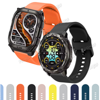 For KOSPET TANK T4 M4 Smart Watch Band Silicone Replacement Strap For KOSPET TANK T3 Ultra M3 T2 M2/MAGIC P10 R10 Wristband 22mm