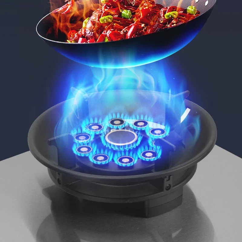 Gas Stove Wholesale Price High Power 2 Burner Stainless Steel Battery Smart Cooker China Burner Gas Stove for Home