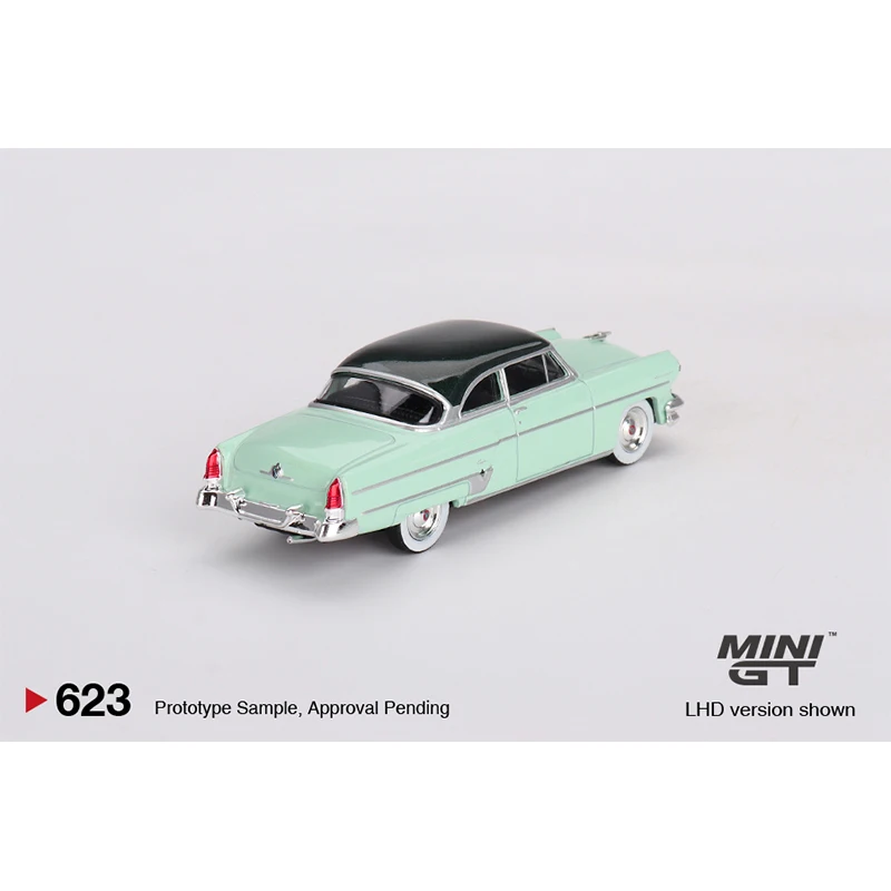 MINIGT 623 In Stock 1:64 Capri 1954 Parklane Green Bloomfield Green Diecast Diorama Car Model Toys