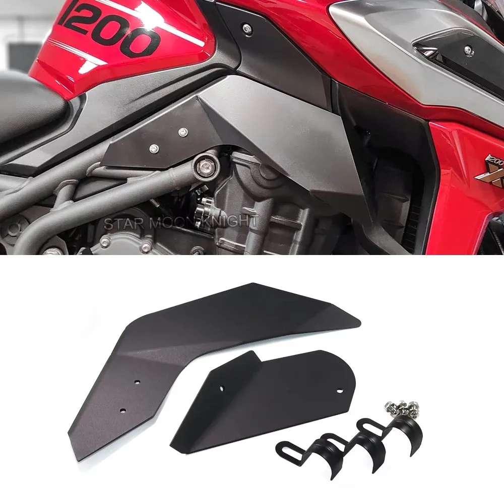 Für Tiger 1200 XC XCA XCX XR XRT XRX SE Motorrad Zubehör Seite Air Deflektoren Kühler Fan Luftstrom Für Tiger Explorer 2018