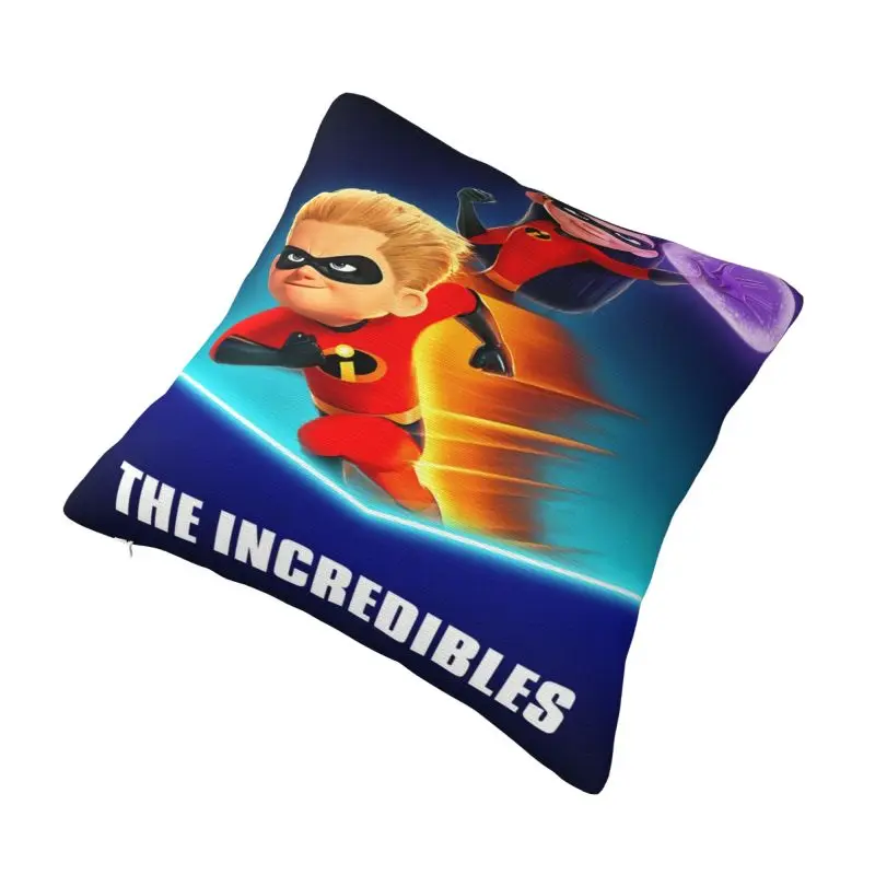 Custom Luxury The Incredibles Sofa Cushion Cover Polyester Bob Parr Pillow Case