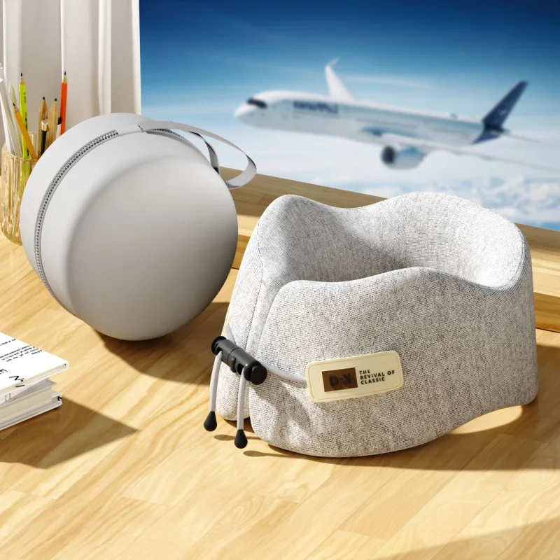 

Memory Foam U-Shaped Pillow Travel Neck Support Sleeping Pillow Shoulder Rest U-Cushion Airplane Trip Neck Pillow