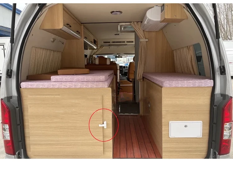 2 قطعة قافلة للطي في الهواء الطلق الجدول مجلس هوك الجدول المشبك دائم ABS الجدول بطاقة مشبك T-شكل قفل كليب العربة اكسسوارات