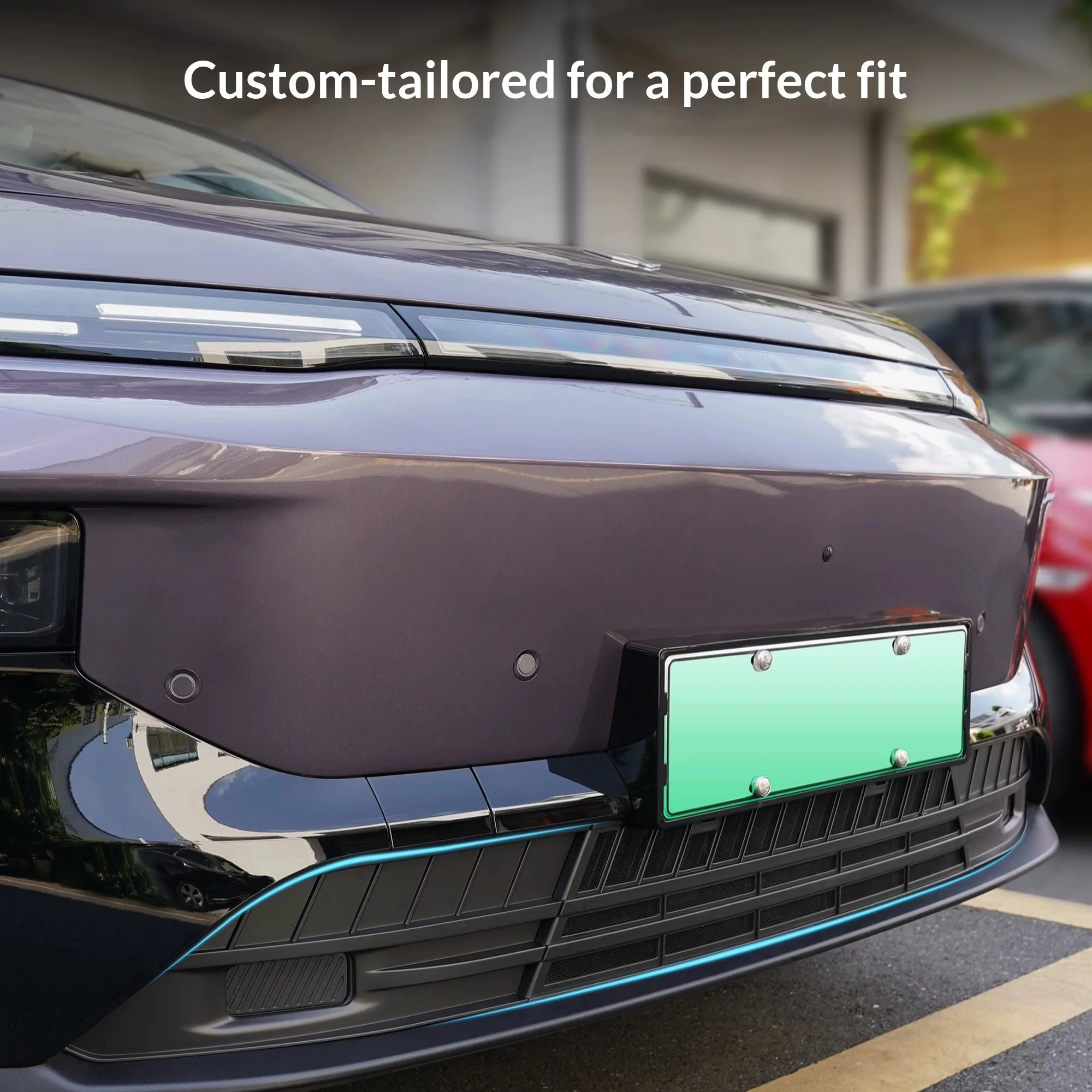 Picture 3: For Leapmotor B10 Car Split Buckle Front Grille Protector Auto Modification Accessories Insect Proof Net
