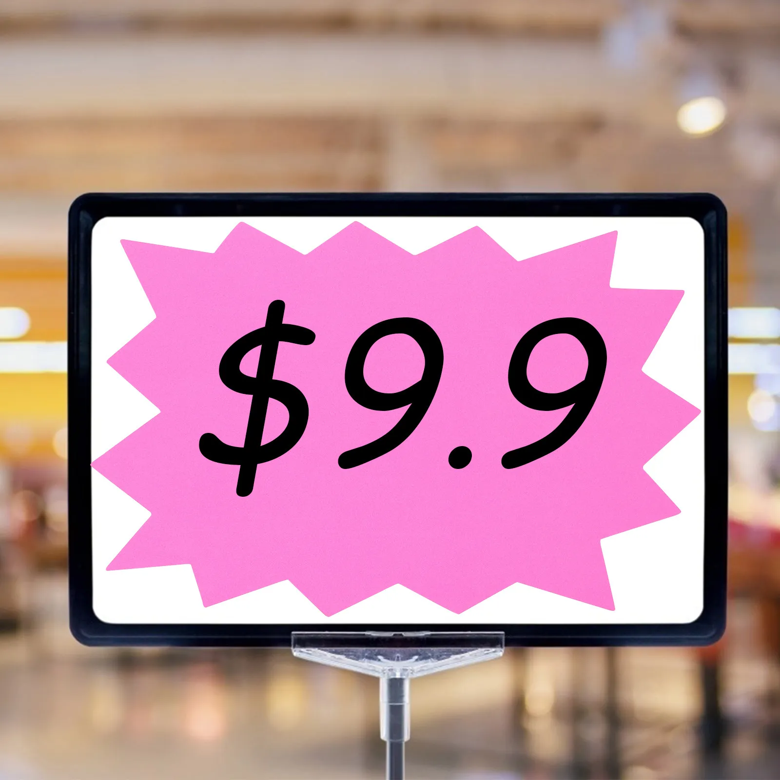 

50 Sheets Fluorescent Color Matching Label Stickers Easy Peel Paste Strong Adhesion for Notebook Window Door DIY Craft Projects