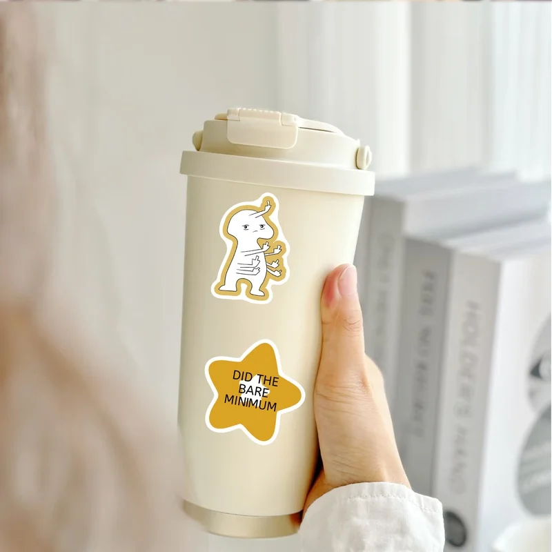 50 lustige Aufkleber, lebendige Aufkleber, geeignet für Wasserflaschen, Laptops, Handyhüllen, Gepäck, Skateboards, Gitarren, Geschenkboxen, Partydekorationen