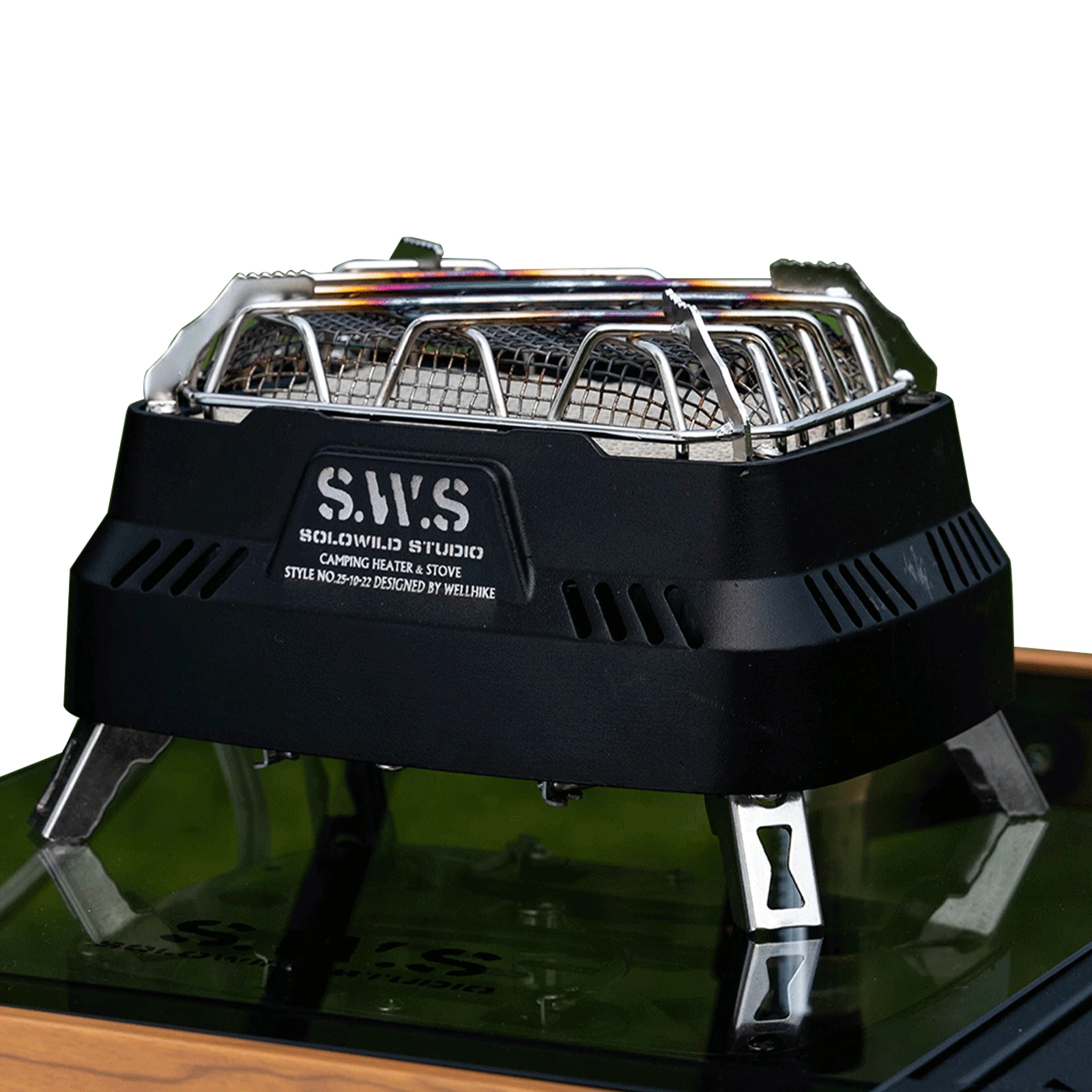 

Portable Mini Dual-purpose Infrared Stove Outdoor Heater Gas Stove for Tent Ice Fishing