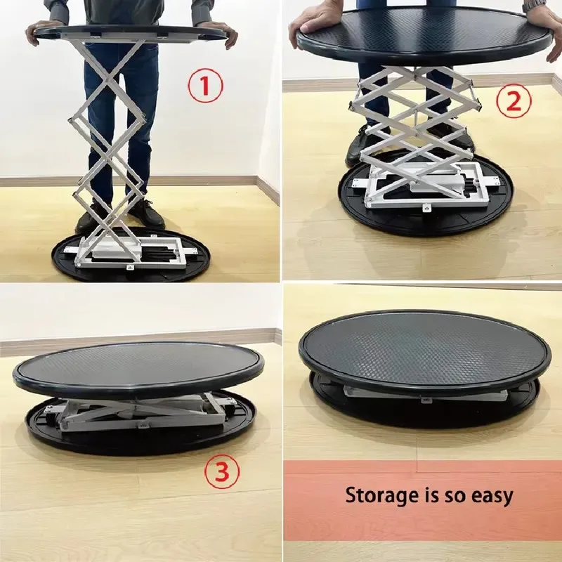 Portable Foldable Trade Show Podium Display Cabinet Stand Lightweight Easy to Carry