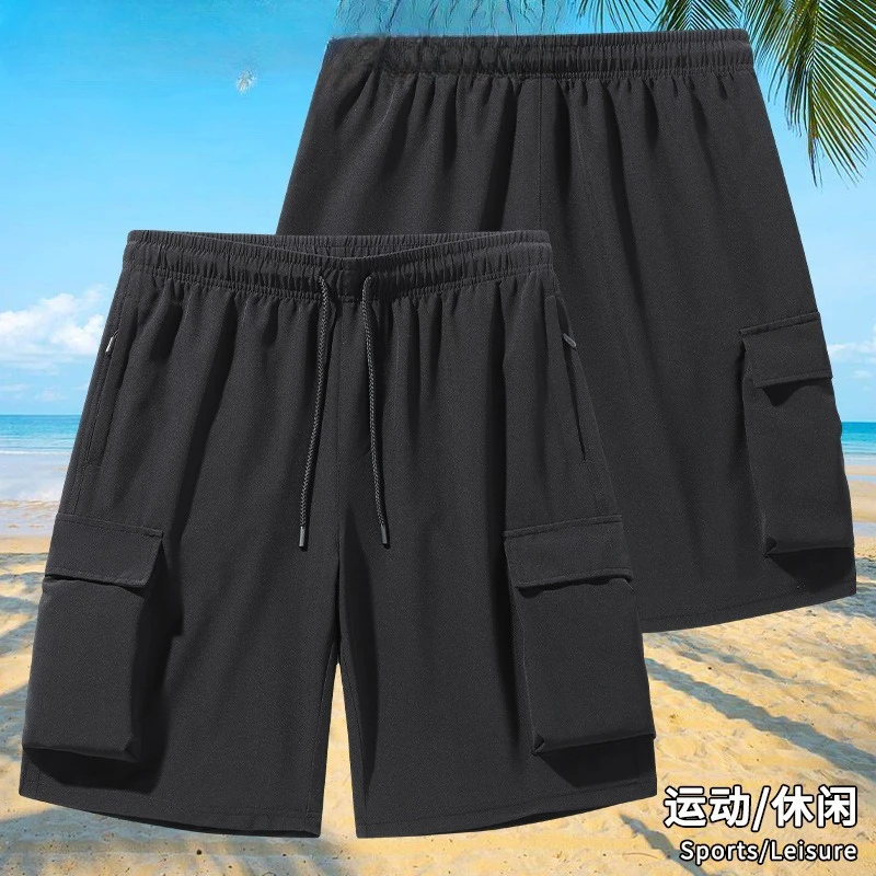 

Men's Stretch Summer Shorts Lightweight Loose Casual Sport Cargo Shorts
